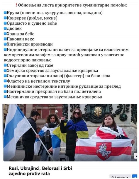 Rusi Ukrajinci Belorusi I Srbi Protiv Rata Protivrata Twitter