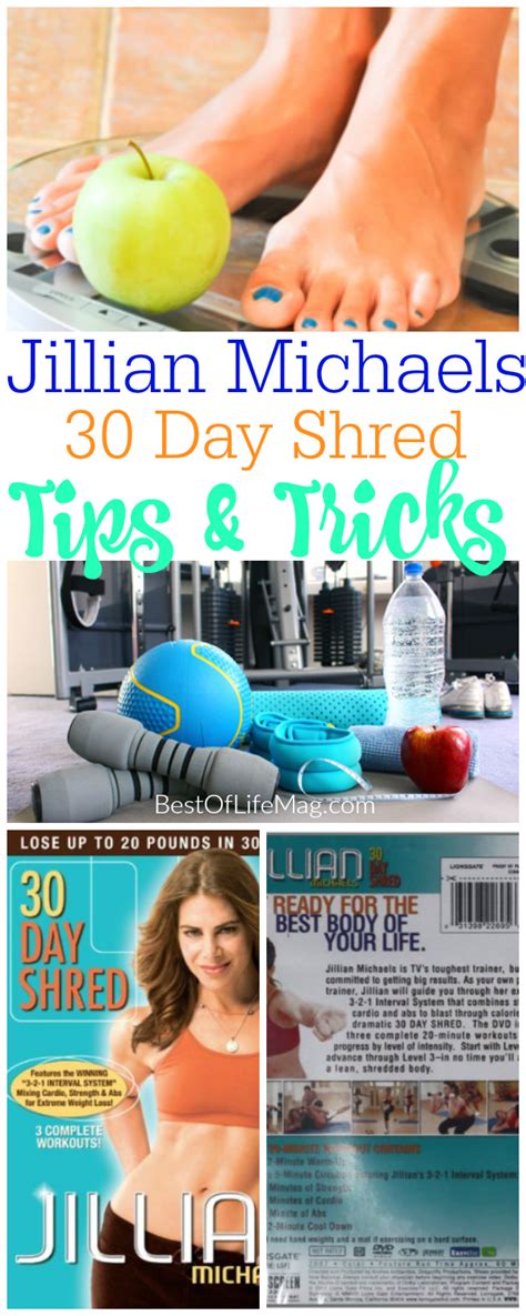 Jillian Michaels 30 Day Shred Workout Tips The Best Of Life Magazine