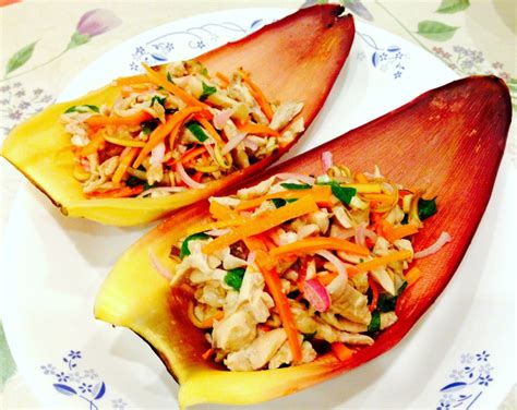 Vietnamese Chicken And Banana Flower Salad Eat The Wind
