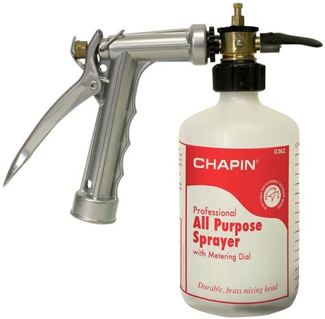 Hose sprayer nozzle with thumb. Buy the Chapin Mfg G632 All Purpose Hose End Sprayer ...