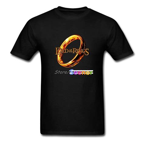 New The Lord Of The Rings T Shirt Big Size Custom Fashion T Shirt Men