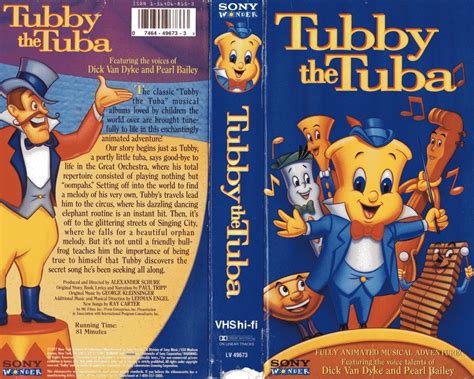 Animation Cult — Tubby The Tuba 1975 Vhs By Sony Wonder