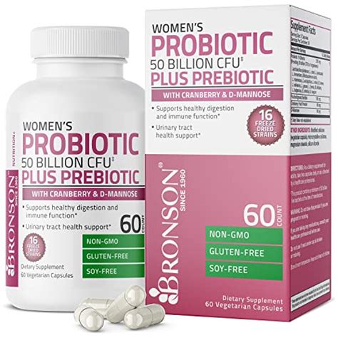 Best Probiotics Prebiotics And Cranberry