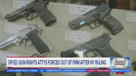 Gun Bill Lawyers Leaving Firm After Scotus Ruling Rush Hour Youtube