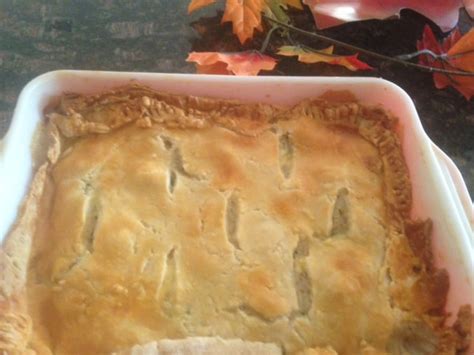 It is tender enough to bite easily and it is also flaky so if the dough has been refrigerated longer than 1 hour, take it out of the refrigerator approximately 15. Easy HOMEMADE CHICKEN POT PIE * leftover or rotisserie chicken * refrigerated pie crust * HERBS ...