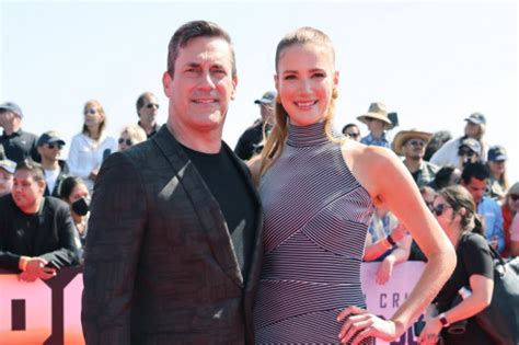 Jon Hamm Engaged To Anna Osceola Seven Years After They Met