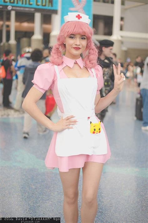 Nurse Joy Pokemon Stan Lees LA Comic Con DTJAAAAM Joy Costume Pokemon Costumes