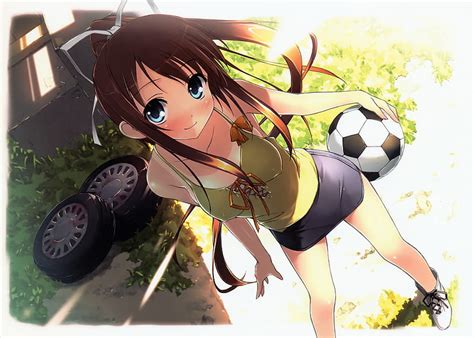 2k Free Download Midori Miyazawa Soccer Kantoku Chick Cute Ball