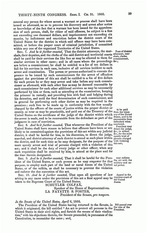 The supremacy clause of the constitution of the united states (article vi, clause 2), establishes that the constitution, federal laws made pursuant to it, and treaties made under its authority, constitute the supreme law of the land, and thus take priority over any conflicting state laws. Supreme Law Library : Reference : 1866 Civil Rights Act ...
