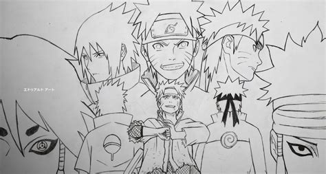 Uzumaki Naruto And Sasuke Uchiha By Adhoedwardo Dessin