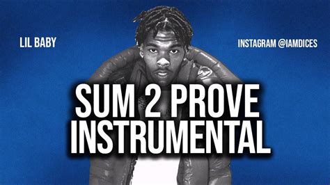Lil Baby Sum 2 Prove Instrumental Prod By Dices Free Dl Youtube