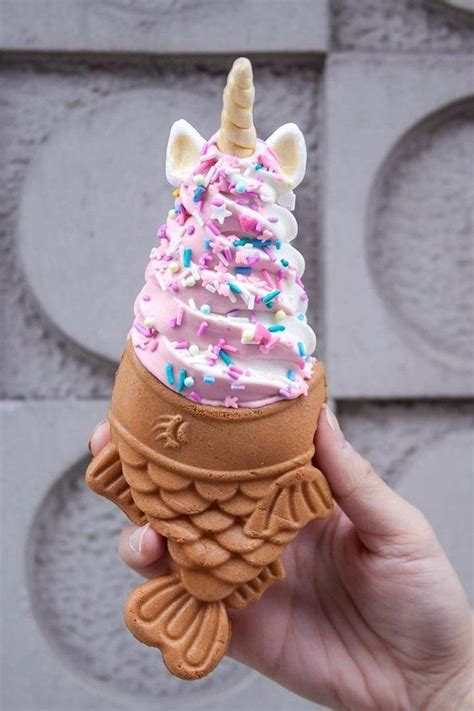 This Ice Cream Combines Unicorns Mermaids And Fish Unicorn