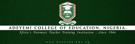 adeyemi college of education ondo aceondo cut off marks