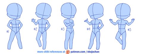 Chibi Poses Reference Chibi Base Set 8 By Nukababe On Deviantart