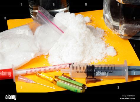 The drug (narcotics) menace Stock Photo - Alamy