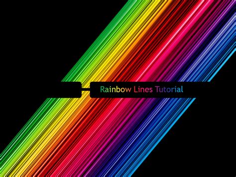 Rainbow Lines Tutorial