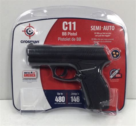Crosman C11 Semi Automatic Co2 Bb Air Pistol For Sale Online Ebay