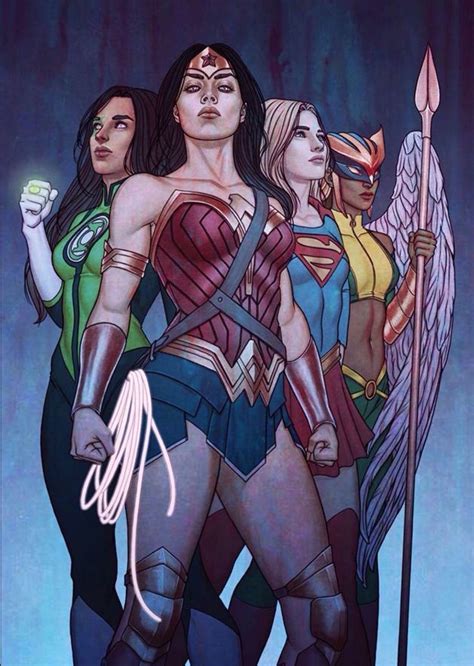 Wwprice1 “badass Women Of The Dcu By Jenny Frison ” Marvel Dc Comics
