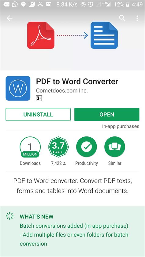 You just came across one of the best pdf to mobi converters: PDF to Word Converter App Review- Supports All formats ...