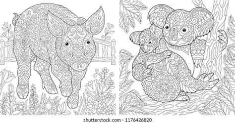 Digital Anti Stress Adult Coloring Pages Art And Collectibles Pe