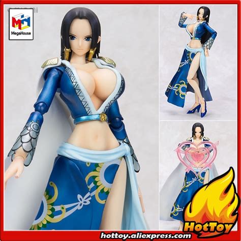 Megahouse Figurine Daction De Héros À Action Variable Boa Hancock Verblue De One Piece