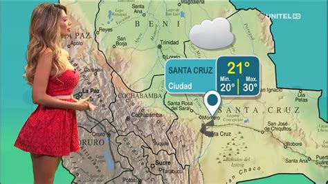 Anabel Angus La Chica Del Clima Bolivia Youtube
