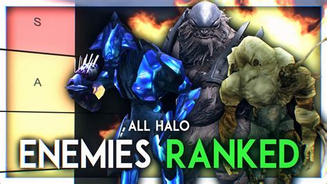 The Ultimate Halo Enemy Tier List Youtube