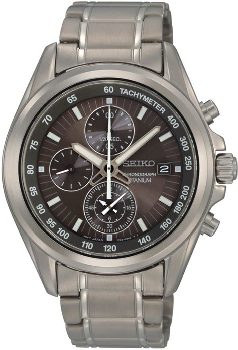 It is a lustrous transition metal with a silver color, low density, and high strength. Seiko SNDC91P1 watch - SNDC91 Titanium