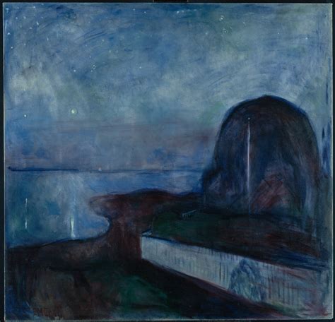 Starry Night By Edvard Munch USEUM