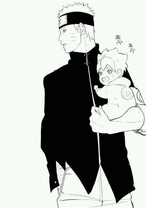 Naruto And Baby Boruto Uzumaki Boruto Naruto Shippuden Anime Naruto