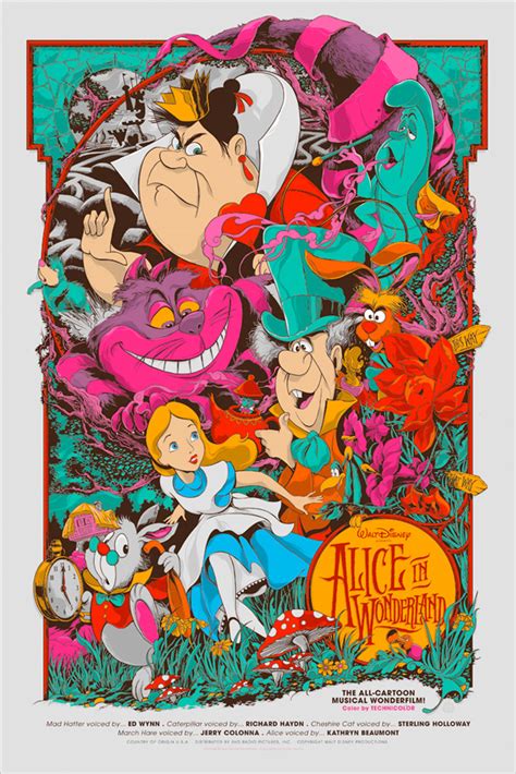 Alice In Wonderland 1951 Poster