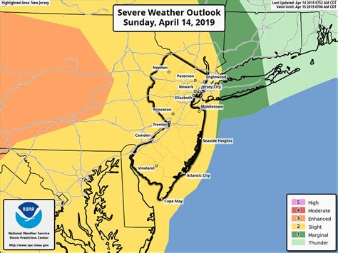 Nj Weather Thunderstorms Heavy Rains Expected Tonight Into Monday