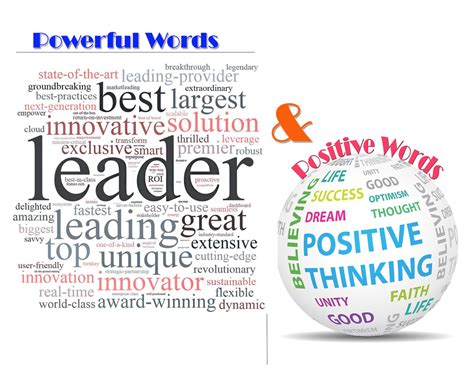 Positive Words And Powerful Words The Power Of Words Post 2017 2018