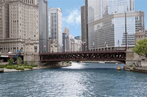 Michigan Avenue Bridge (DuSable Bridge) · Buildings of Chicago · Chicago Architecture Center - CAC