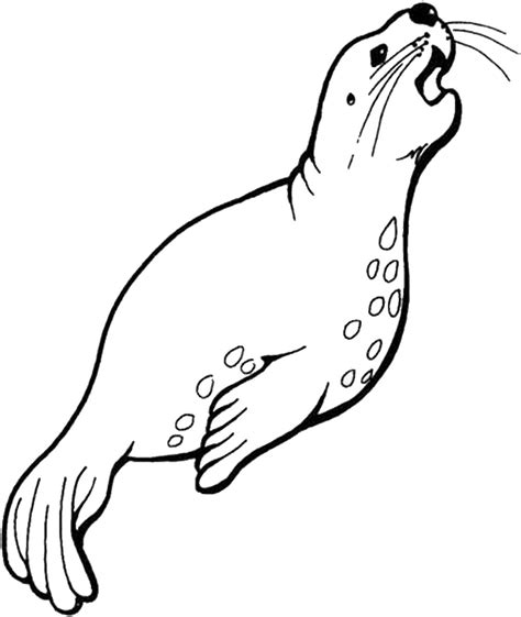 Seal Clipart Black And White Free Download On Clipartmag