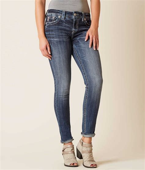 Miss Me Easy Skinny Stretch Jean Womens Jeans In Dk 56m Buckle