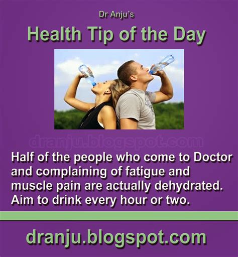 Dr Anjus Health Tips Health Tip Of The Day 21st August