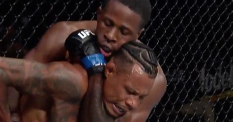 Randy Brown Taps Alex Oliveira With One Armed Rear Naked Choke UFC Results Highlights