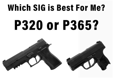 P320 vs P365 - Sig Sauer P365 Compared to other popular EDC Pistols.