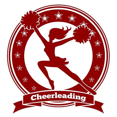 Cheerleader Badge Or Cheer Logo ~ Graphics ~ Creative Market