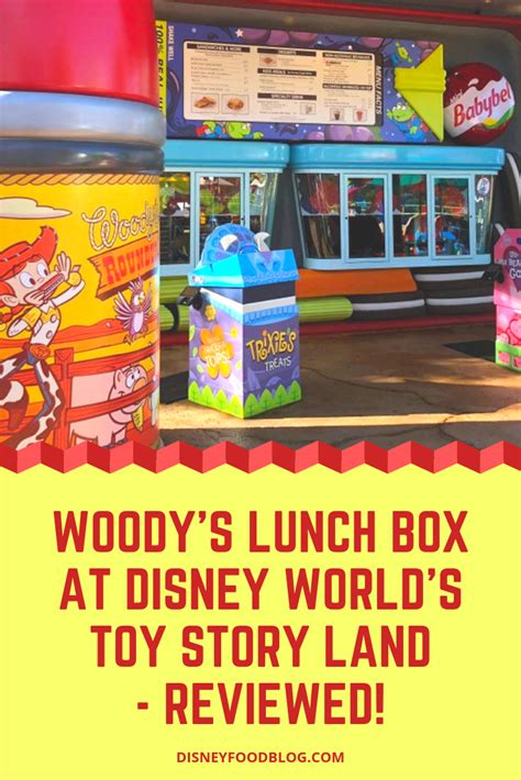 everything on the menu review woody s lunch box lunch dinner at disney world s toy story land