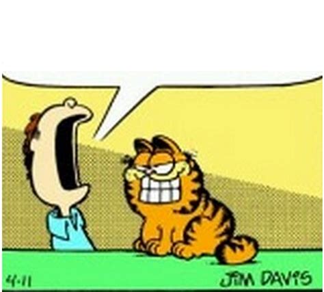 Jon Arbuckle Yelling At Garfield The Cat Blank Template Imgflip
