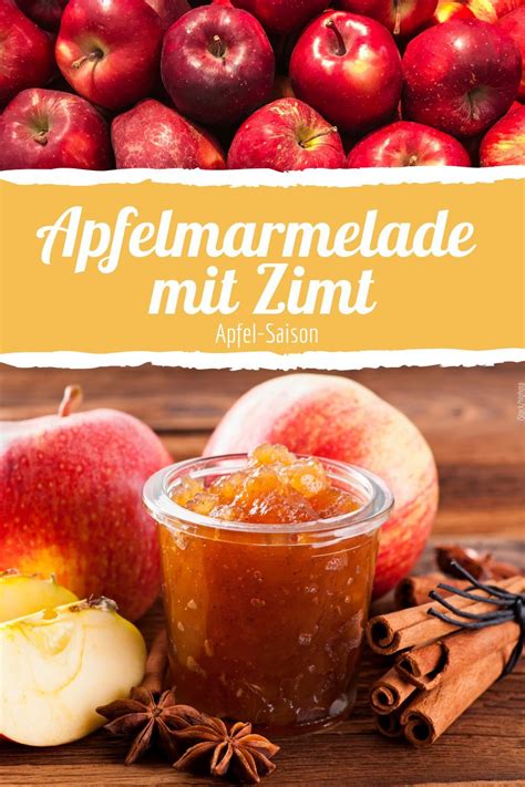 Die meisten gebratenen kuchen mit marmelade werden aus hefeteig hergestellt. Herbstliche Apfelmarmelade mit Zimt | Rezept in 2020 ...