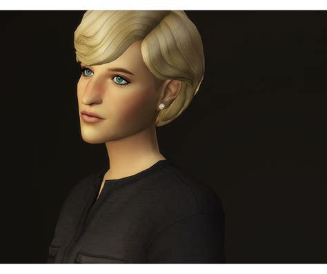Diana Hair Ts4 Mm Cc Sims 4 Toddler Sims Sims 4 Images And Photos Finder