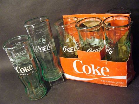 Six Pack Of Recycled Coke Bottle Drinking Glasses By Npglassworks