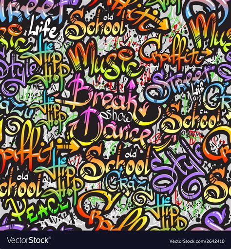 Graffiti Spray Paint Expressive Street Crazy Dance Show Words Design
