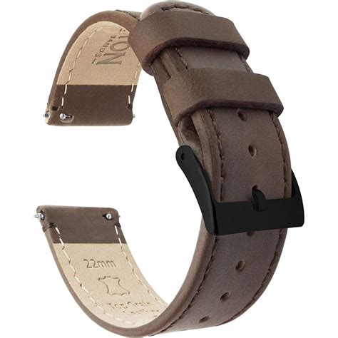 Barton Watch Bands Top Grain Leather Quick Release
