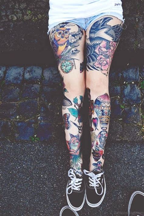 47 Appealing Thigh Tattoos Tattoo Designs