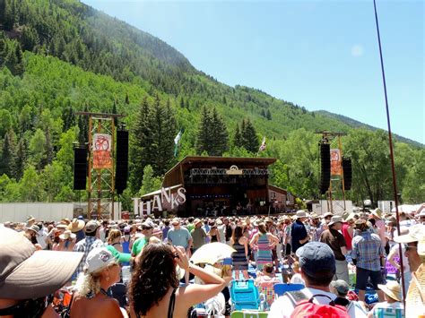 Telluride Bluegrass Festival 2023 In Colorado Dates