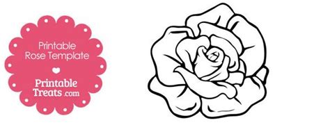 Custom national metal plates brand small logos. Printable Rose Shape Template | Artsy Things | Pinterest ...